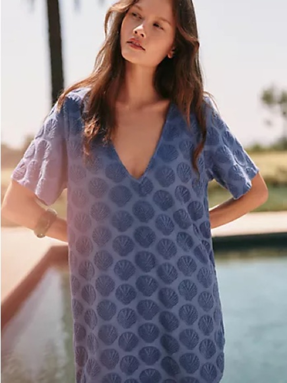 Anthropologie Celandine Terry Mini